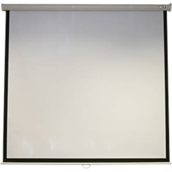 პროექტორის ეკრანი  Acer M87-S01MW Manual Projection Screen (175.3 x 175.3 cm) ,Matte White, Mount Wall or ceiling,Image Size 247.9 cm , Weight (5.5 kg)