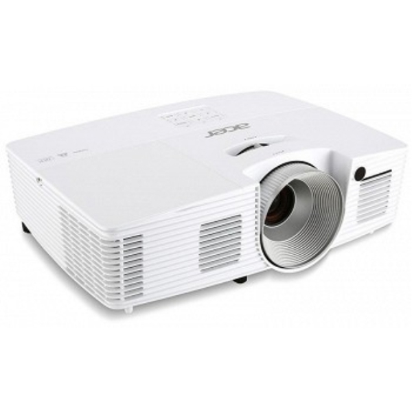 პროექტორი  Acer X133PWH-WXGA; Projector, 3D Capability;Video Compatibility :EDTV,HDTV,NTSC,PAL,SDTV,SECAM; Normal Mode Lamp Life 5000 Hour, Economy Mode Lamp Life: 6000 Hour; Vertical Sync 120HZ -Horizontal Sync 100 kHz; Colour Support 1.07 Billion Colors (30-bit); Maximum Resolution 1920 x 1200; Native Resolution : 1280 x 800 ; 13,000:1; 16:10 (Native), 4:3 (Compatible), 16:9 (Compatible); 3100 lm ; HDMI/USB/S-Video /Composite Video/VGA In; White.