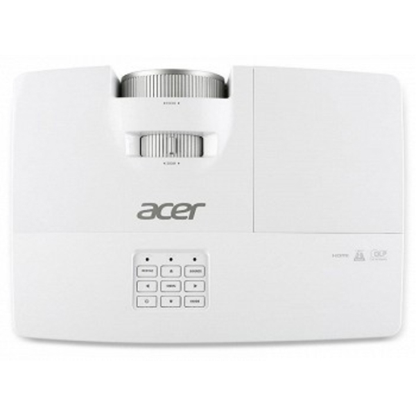 პროექტორი  Acer X133PWH-WXGA; Projector, 3D Capability;Video Compatibility :EDTV,HDTV,NTSC,PAL,SDTV,SECAM; Normal Mode Lamp Life 5000 Hour, Economy Mode Lamp Life: 6000 Hour; Vertical Sync 120HZ -Horizontal Sync 100 kHz; Colour Support 1.07 Billion Colors (30-bit); Maximum Resolution 1920 x 1200; Native Resolution : 1280 x 800 ; 13,000:1; 16:10 (Native), 4:3 (Compatible), 16:9 (Compatible); 3100 lm ; HDMI/USB/S-Video /Composite Video/VGA In; White.