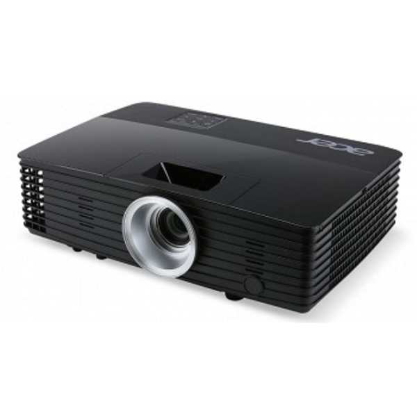 პროექტორი  Acer P1285-XGA ; Projector, 3D Capability;Video Compatibility :EDTV,HDTV,NTSC,PAL,SDTV,SECAM; Normal Mode Lamp Life 6000 Hour, Economy Mode Lamp Life: 4000 Hour; Vertical Sync 120HZ -Horizontal Sync 100 kHz; Colour Support 1.07 Billion Colors (30-bit); Maximum Resolution 1920 x 1200; Native Resolution : 1024 x 768; 20,000:1; 4:3 (Native), 16:9 (Compatible); 3200 lm; HDMI/USB/S-Video /Composite Video/2-VGA In/VGA Out/Audio Line In,Audio Line Out; Black.