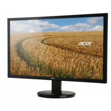 მონიტორი  Acer EcoDisplay 19.5" W, K202HQLA , LED, HD ,Resolution: 1366 x 768 , Aspect Ratio : 16:9 ,Viewing Angle: 90°/65°, Refresh Rate 60 Hz ,200 cd/m? Contrast Ratio 100,000,000 , 5ms , 1 VGA Black.