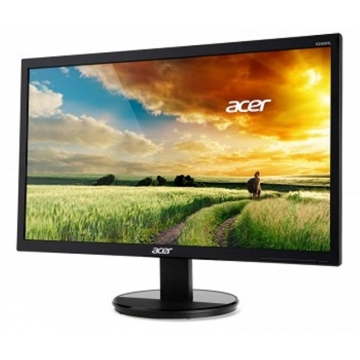 მონიტორი  Acer EcoDisplay 23.8" W,K242HYL- BID , LED, IPS ,Full HD ,Resolution: 1920 x 1080 , Aspect Ratio : 16:10 ,Viewing Angle: 170°/160°, Refresh Rate 60 Hz , 250 cd/m? , Contrast Ratio 100,000,000 , 4ms 100M: 1 HDMI , 1 DVI, 1 VGA, Black