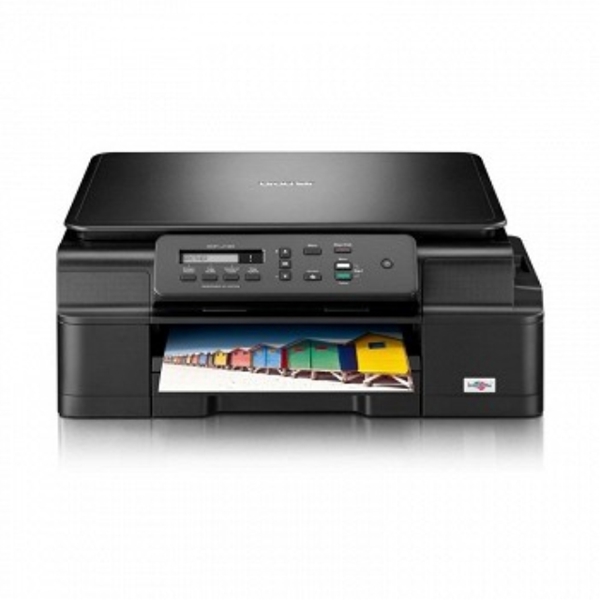 პრინტერი  Brother DCP-J105R All in One InkJet (format: A4; Print Resolution: Up to 1200x600 dpi; 27ppm (black), 10 ppm (color); Scanner type: Flatbed, scan to e-mail; Scan Resolution: Up to 1200 X 2400 dpi;Scant to -Email; Memory: 64MB; USB, wireless; Cartridges: LC529XLBK BK, LC525XLC-C, LC525XLML-M, BRLC525XLY-Y (Black / Cyan Magenta Yellow ))