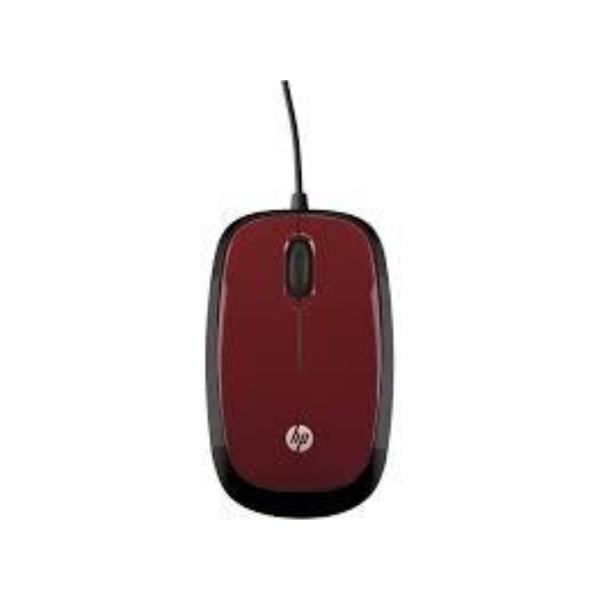 მაუსი HP X1200 Wired Red Mouse H6F01AA