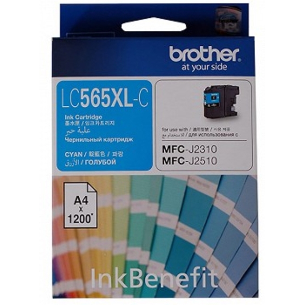 კარტრიჯი  Brother High-Capacity Cyan Ink Cartridge. Compatible devices: MFC J2310, MFC J2510, MFC J3520, MFC J3720