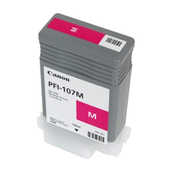 კარტრიჯი  CANON ORIGINAL PFI 107M MAGENTA  IPF680685780785 130ML