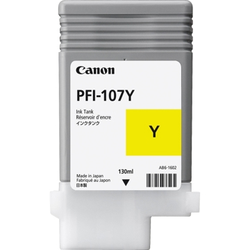 კარტრიჯი  CANON ORIGINAL PFI 107Y YELLOW  IPF680685780785 130ML