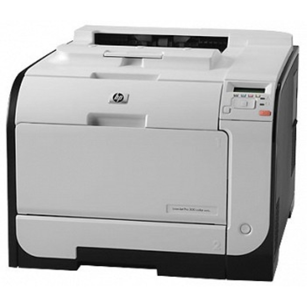 პრინტერი  HP LaserJet Pro 300 color Printer M351a (format: A4; 600x600 dpi; Monthly Duty Cicle: Up to 30000 pages; 18ppm (black/color); CPU speed: 600MHz; Memory: 128MB; 2 Paper Trays; Cartridge: CE410A (Black), CE411A (Cyan), CE413A (Magenta), CE412A (Yellow))