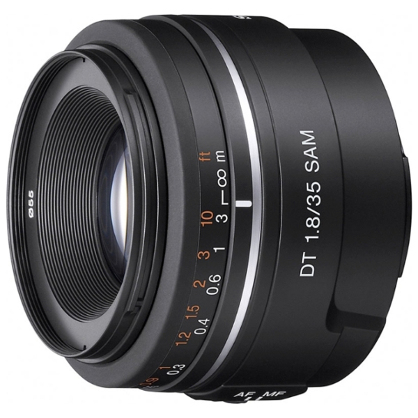 ობიექტივი DIGITAL CAMERA ACCESSORIES SONY  50MM F1.8 SAM DT LENS FOR SONY ALPHA DIGITAL SLR CAMERAS