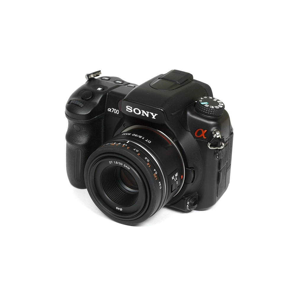 ობიექტივი DIGITAL CAMERA ACCESSORIES SONY  50MM F1.8 SAM DT LENS FOR SONY ALPHA DIGITAL SLR CAMERAS