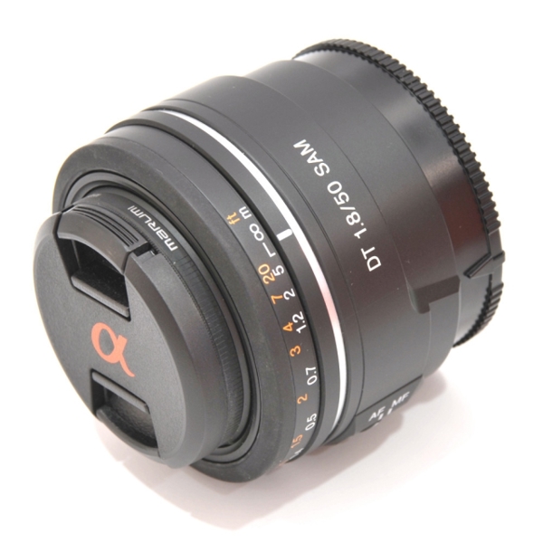 ობიექტივი DIGITAL CAMERA ACCESSORIES SONY  50MM F1.8 SAM DT LENS FOR SONY ALPHA DIGITAL SLR CAMERAS