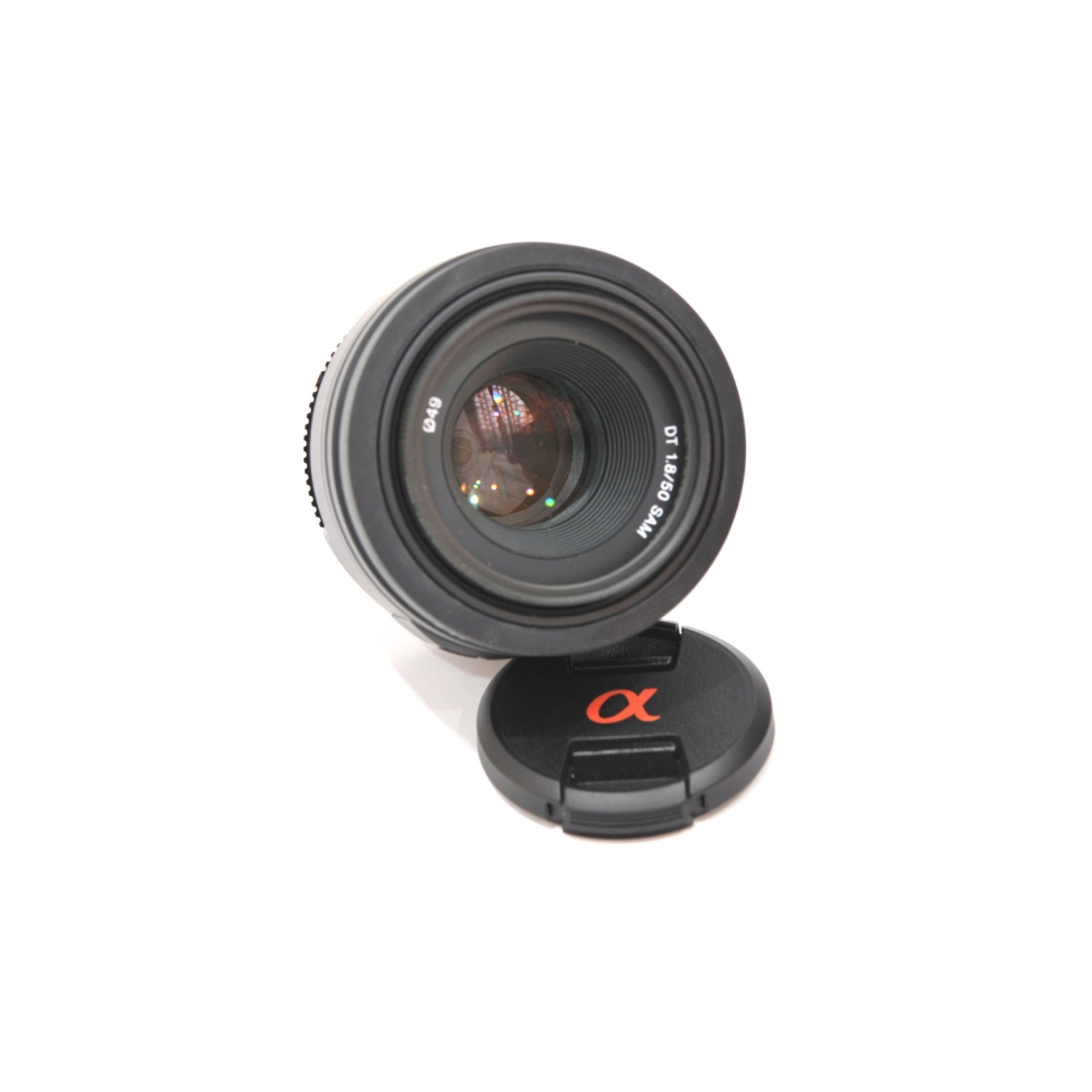 ობიექტივი DIGITAL CAMERA ACCESSORIES SONY  50MM F1.8 SAM DT LENS FOR SONY ALPHA DIGITAL SLR CAMERAS
