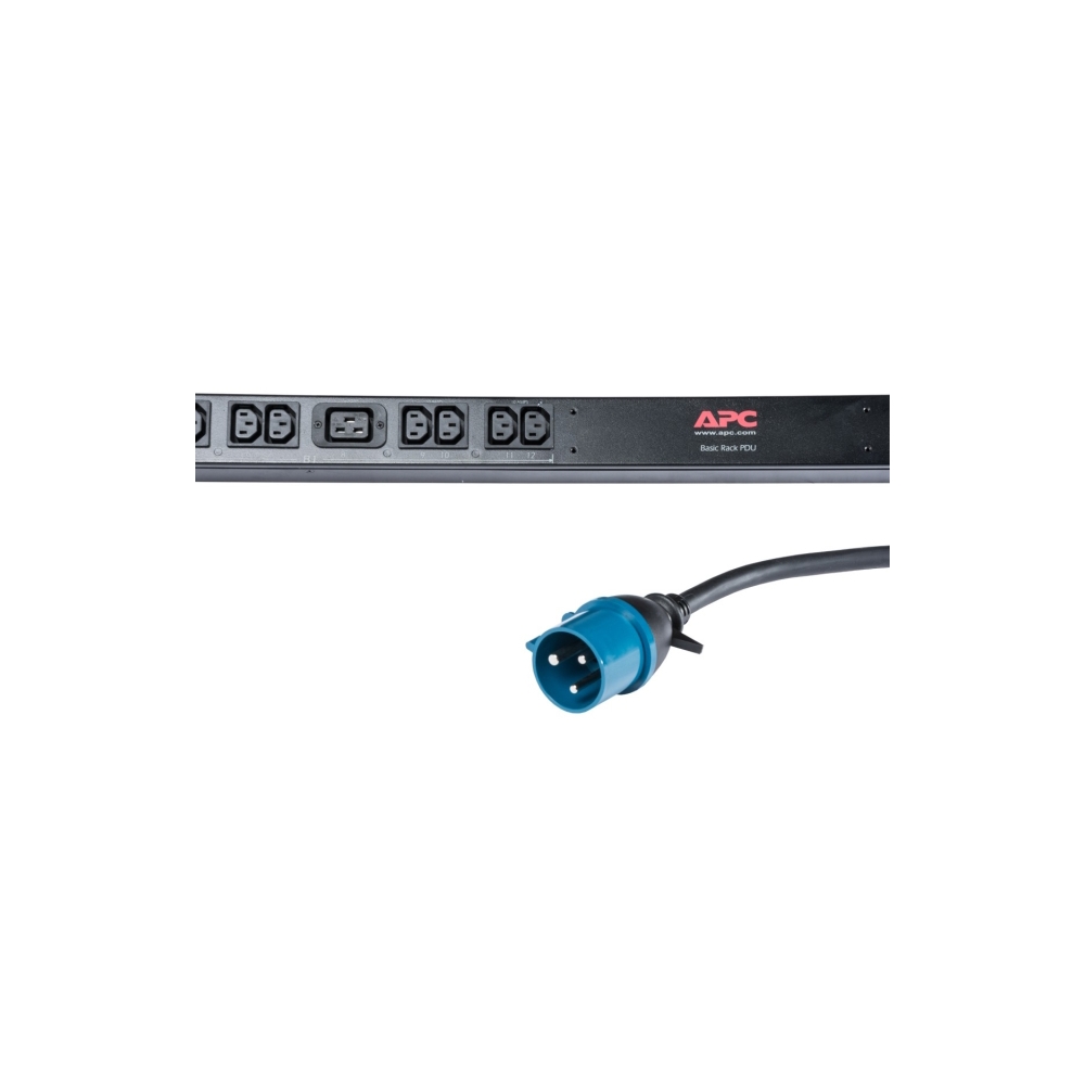 გამანაწილებელი  APC Rack PDU, Basic, Zero U, 32A, 230V, (20)C13 (4)C19, NEMA Input