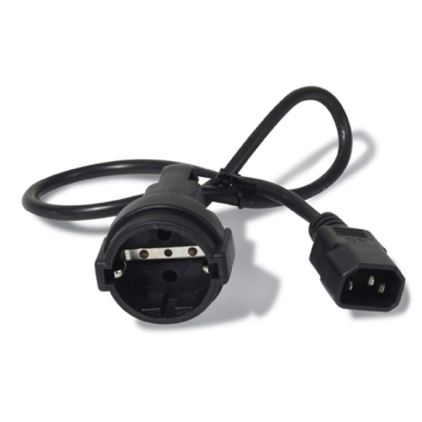 კვების კაბელი  APC Power Cord, C14 to CEE 7/7 Schuko, 0.6m