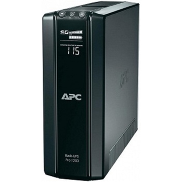 უწყვეტი კვების წყარო APC Back-UPS Pro 1200VA, 10x C13, LCD, USB, 720W, AVR, Power Saving