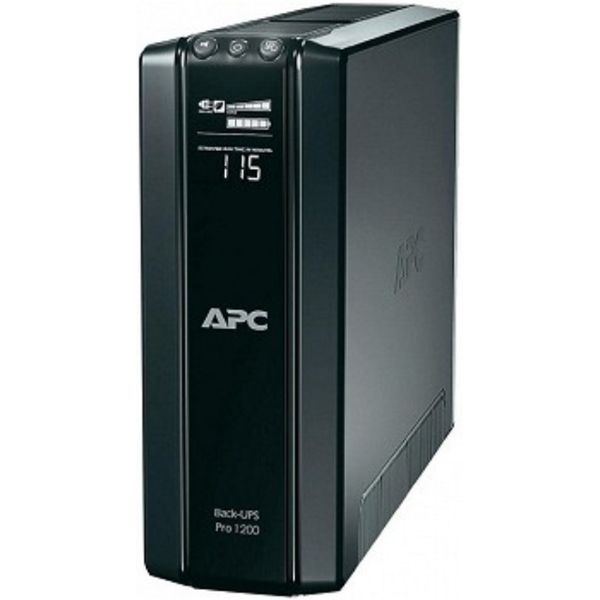 უწყვეტი კვების წყარო APC Back-UPS Pro 1200VA, 10x C13, LCD, USB, 720W, AVR, Power Saving