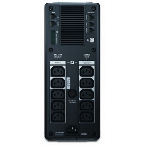 უწყვეტი კვების წყარო  APC Back-UPS Pro 1200VA, 10x C13, LCD, USB, 865W, AVR, Power Saving