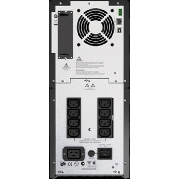 უწყვეტი კვების წყარო  APC Smart-UPS 2200VA, 8x C13/1x C19, LCD, USB, 1980W, Tower