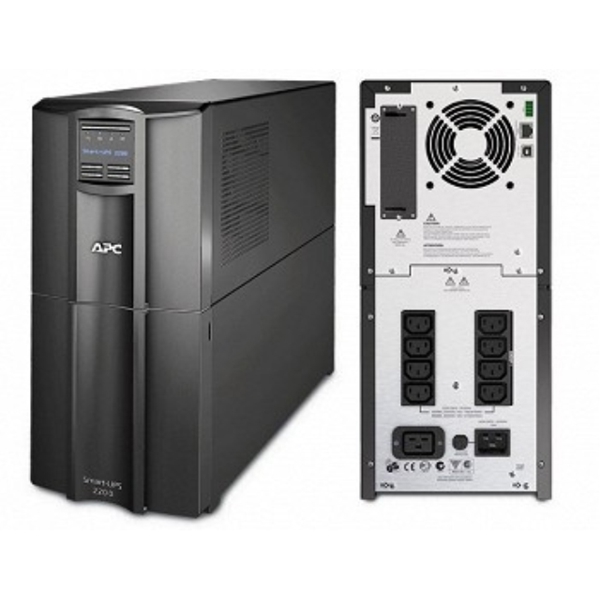 უწყვეტი კვების წყარო  APC Smart-UPS 2200VA, 8x C13/1x C19, LCD, USB, 1980W, Tower