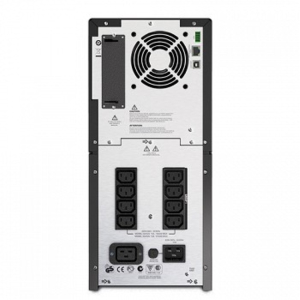 უწყვეტი კვების წყარო  APC Smart-UPS 3000VA, 8x C13/1x C19, LCD, USB, 2700W, Tower