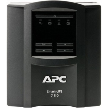 უწყვეტი კვების წყარო  APC Smart-UPS 750VA, 6x C13, LCD, USB, 500W, Tower