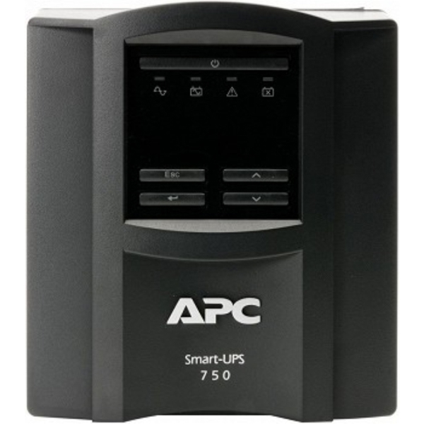 უწყვეტი კვების წყარო  APC Smart-UPS 750VA, 6x C13, LCD, USB, 500W, Tower