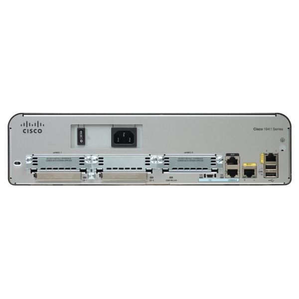 როუტერი  Cisco 1941 Security Bundle w/SEC license PAK