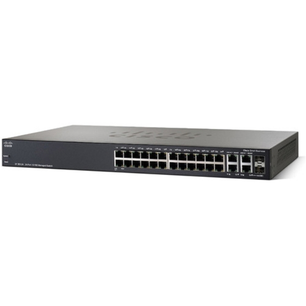 სვიჩი  CISCO  SF300-24PP-K9-EU  24-port 10/100 + 4-Port Gigabit Switch WebView and PoE