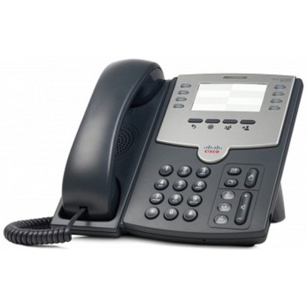 სტაციონალური ტელეფონი  CISCO  SPA501G  8 Line IP Phone With PoE and PC Port