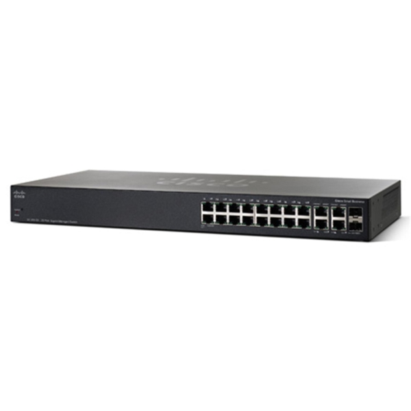 სვიჩი  Cisco  SRW2016-K9-EU  SG 300-20 20-port Gigabit Managed Switch