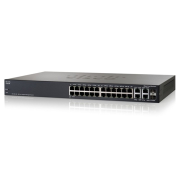 სვიჩი  Cisco  SRW2024-K9-EU  SG300-28 28-port Gigabit Managed Switch