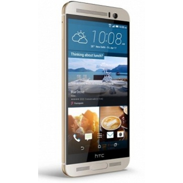 მობილური  HTC  One M9+ EEA Gold on silver 5.2'' 1440x2560, 2.2GHz,8 Core, 3GB RAM, 32GB, microSD ,20Mpix,4Mpix, LTE,BT, Wi-Fi,NFC,GPS, 2840mAh, 168g, 150.99 x 71.99 x 9.61