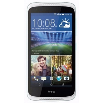 მობილური  HTC  Desire 526G Dual Sim EEA Terra white/Glacier Blue Trim 4.7" QHD TFT, 139.8x69.8x9.9mm, 540x960, 8GB, 1GB, Mediatek MT6582 QuadCore 1.3GHz, Wi-Fi 802.11 b/g/n, Bluetooth - 4.0, GPS, FM radio, 8MP AF, 2000 mAh, Micro SD Card Slot upto 32GB