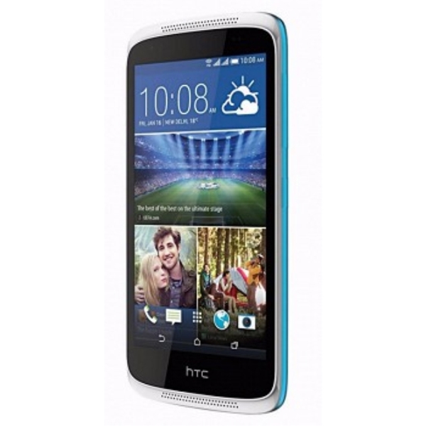 მობილური  HTC  Desire 526G Dual Sim EEA Terra white/Glacier Blue Trim 4.7" QHD TFT, 139.8x69.8x9.9mm, 540x960, 8GB, 1GB, Mediatek MT6582 QuadCore 1.3GHz, Wi-Fi 802.11 b/g/n, Bluetooth - 4.0, GPS, FM radio, 8MP AF, 2000 mAh, Micro SD Card Slot upto 32GB