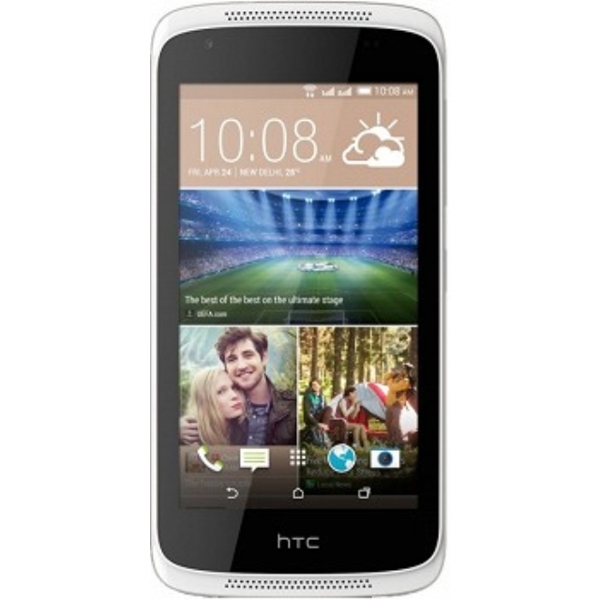 მობილური  HTC  Desire 326G dual sim terra white + almond 4.5'', 480x854, 1.2GHz, 4 Core, 1GB, RAM 8GB, up to 32GB flash, 8Mpix 2Mpix, BT, Wi-Fi, GPS,2000mAh,146g, 139.79x69.63x9.7