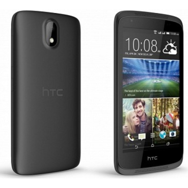 მობილური  HTC  Desire 326G dual sim black onyx 4.5'', 480x854, 1.2GHz, 4 Core, 1GB, RAM 8GB, up to 32GB flash, 8Mpix 2Mpix, BT, Wi-Fi, GPS,2000mAh,146g, 139.79x69.63x9.7