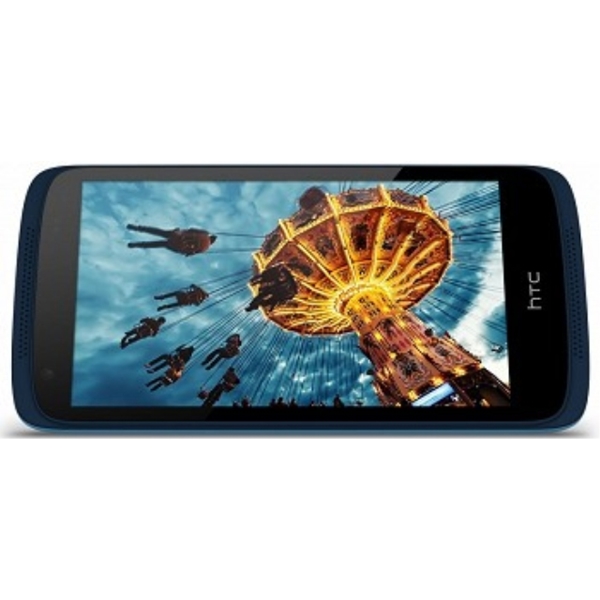 მობილური  HTC  Desire 326G dual sim navy blue + vivid blue, 4.5'', 480x854, 1.2GHz, 4 Core, 1GB, RAM 8GB, up to 32GB flash, 8Mpix 2Mpix, BT, Wi-Fi, GPS,2000mAh,146g, 139.79x69.63x9.7