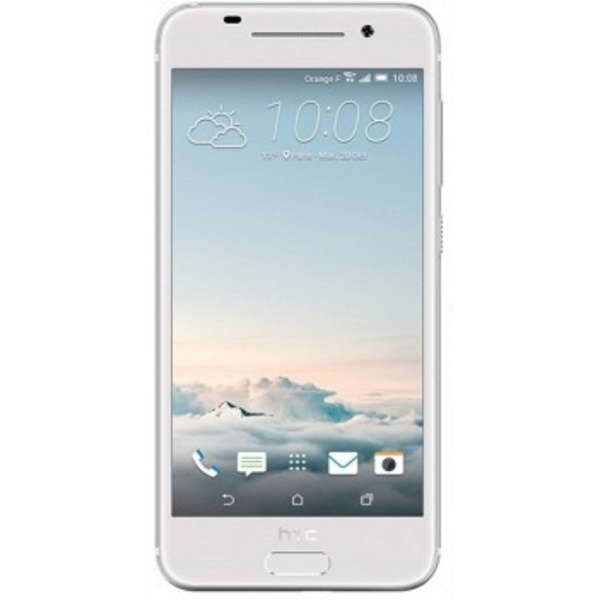 მობილური  HTC  One A9 EEA Opal Silver 5'' 1920x1080, 1,2GHz+1.5GHz,8 Core, 2GB RAM, 16GB, microSD ,13Mpix, 4Mpix, LTE, BT, Wi-Fi, NFC, GPS, 2140mAh, 143g, 145.75x70.8x7.26