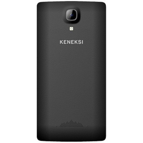 მობილური  KENEKSI CHANCE 4GB BLACK 4.5'' 854x480, 1.3GHz, 4 Core, 512MB RAM, 4GB, up to 32GB flash, 8Mpix/2Mpix, 2 Sim, 2G, 3G, BT, Wi-Fi, GPS, 1800mAh, Android 4.4, 152g, 136.4x67.4x9.6