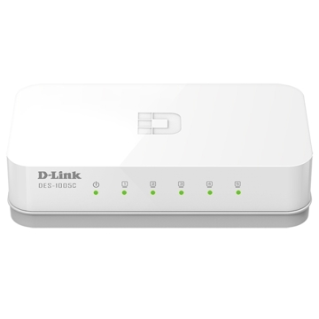 სვიჩი  D-link  5-port UTP 10/100Mbps Auto-sensing, Stand-alone, Unmanaged