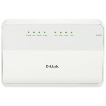 როუტერი  D-link  DIR-651/A/B1A  802.11n Wireless Router with 4-ports 10/100/1000 Base-TX switch