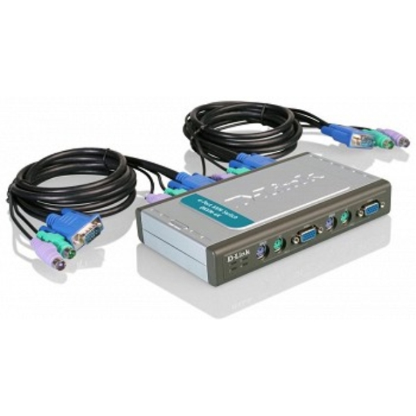 გადამვანი  D-link  DKVM-4K/A7B  Pro Connect 4 port KVM