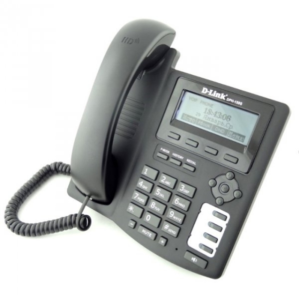 სტაციონალური ტელეფონი  D-link  DPH-150S/F4B  VoIP Phone  