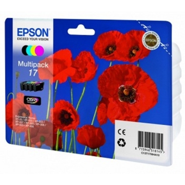 კარტრიჯი Epson   XP33/203/303 (Claria Home) 4 clr MP, C13T17044A10