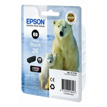 კარტრიჯი Epson   I/C (pb) XP600/7/8, C13T26114010