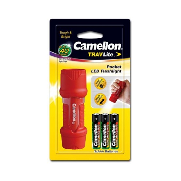 ფანარი  Camelion  40 lumens (0.5W) flashlight in bl