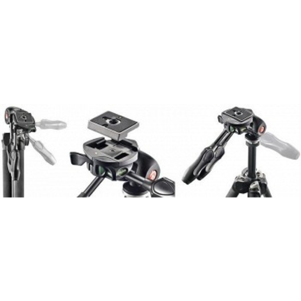 შტატივი  Manfrotto 293 Alu Kit-4s +3Way QR Head