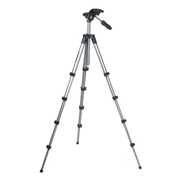 შტატივი MANFROTTO MKCOMPACTADV-BK COMPACT ADVANCED WITH 3-WAY HEAD BLACK