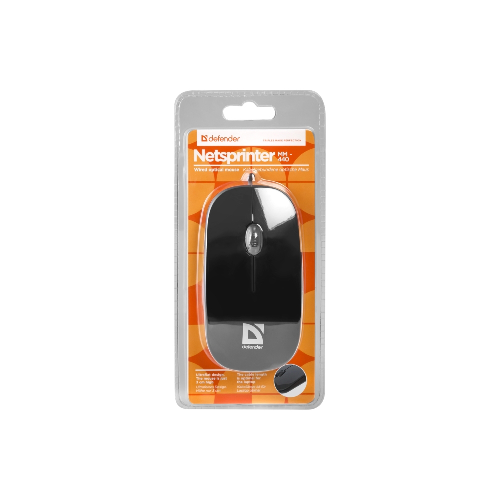 მაუსი  Defender NetSprinter 440 Mouse  1000dpi