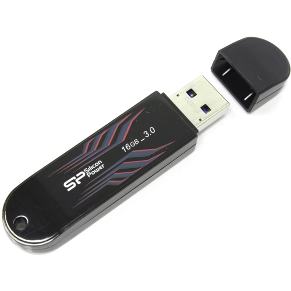 USB ფლეშ მეხსიერება SILICON POWER Blaze B10 - USB-Flash-Laufwerk - 16 GB